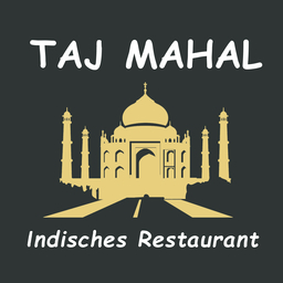 Taj Mahal Restaurant logo.